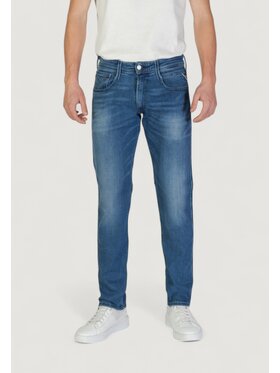 REPLAY REPLAY Spodnie garniturowe M914.000.261 C39 Niebieski Slim Fit
