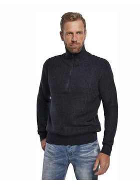 Brandit Brandit Sweter 5019.8 Granatowy Regular Fit