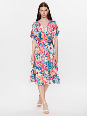 Tatuum Tatuum Kötött ruha Milenno T2308.212 Türkizkék Classic Fit