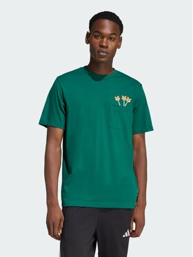 adidas adidas T-Shirt 158726 Zielony Regular Fit