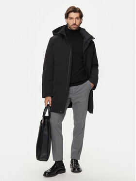 Calvin Klein Parka K10K113457 Črna Regular Fit