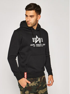 Alpha Industries Alpha Industries Sweatshirt Basic 178312 Schwarz Regular Fit