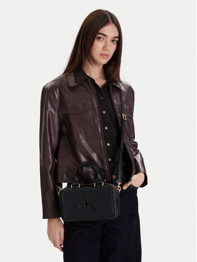 Calvin Klein Calvin Klein Τσάντα Bold Ck Bauletto Crossbody LV04F3411G Μαύρο