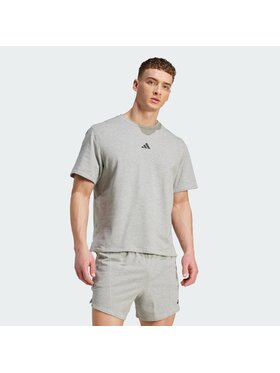 adidas adidas Koszulka techniczna 151923 Szary Loose Fit