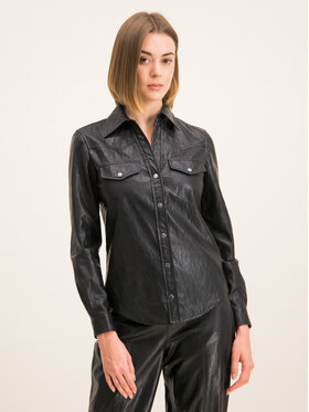 PINKO Pinko Koszula Ciambella 20201 BLK01 1G14PK 7866 Czarny Regular Fit