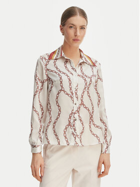 Rinascimento Rinascimento Hemd CFC0128009003 Écru Regular Fit