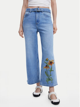 Desigual Desigual Blugi Ohio 25SWDD14 Albastru Straight Fit