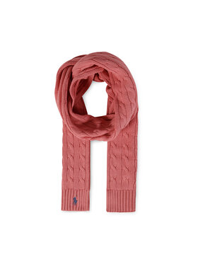 Polo Ralph Lauren Polo Ralph Lauren Šalis Ct Cbl Scarf 455888195003 Rožinė
