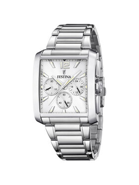 Festina Festina Zegarek F20635-1 Srebrny