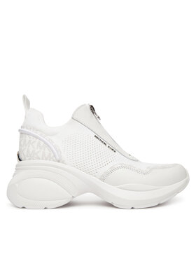 MICHAEL Michael Kors MICHAEL Michael Kors Sneakers Zuma Mixed-Media Trainer 43F5ZUFP3L Alb