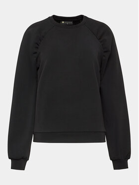Athlecia Athlecia Bluză Jillnana W Balloon Sleeve Sweat EA223322 Negru Regular Fit