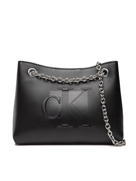 Calvin Klein Jeans Calvin Klein Jeans Borsetta Sculpted Shoulder Bag24 Chain K60K609767 Nero