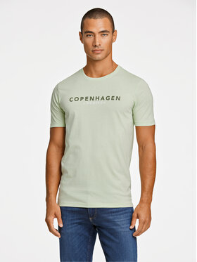 Lindbergh Lindbergh Tricou 30-400200 Verde Relaxed Fit