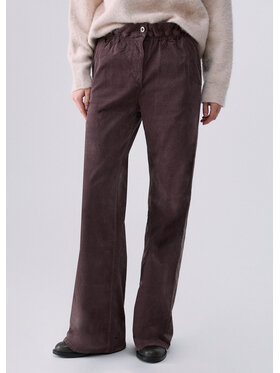 Liu Jo Liu Jo Pantaloni di tessuto WF6327T754AL9299 Marrone Regular Fit