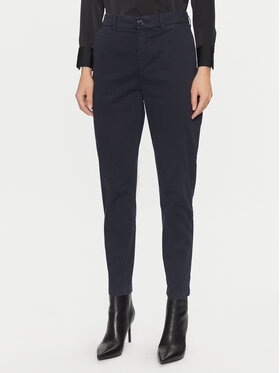 BOSS BOSS Kalhoty z materiálu C_Tachini2-D 50508675 Tmavomodrá Regular Fit