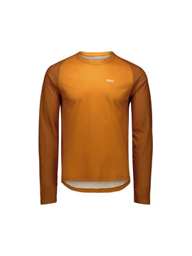 POC POC Koszulka rowerowa M's Motion Air L/S Jersey Brązowy Regular Fit