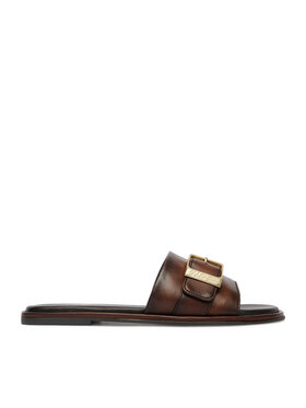 U.S. Polo Assn. U.S. Polo Assn. Klapki EO-TEMPE001W/6L1 Brązowy ciemny