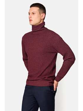 Lancerto Lancerto Golf Foster Bordowy Regular Fit
