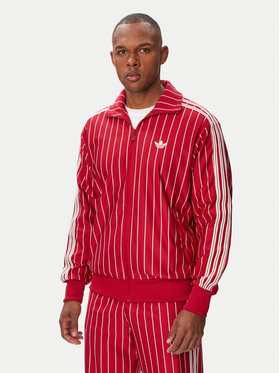 adidas adidas Džemperis Firebrid Pinstripes Track Top KR7227 Raudona Regular Fit