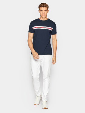 Tommy Hilfiger T-shirt UM0UM01915 Tamnoplava Regular Fit