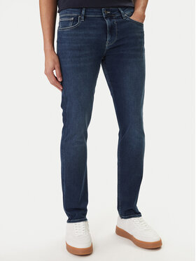 Guess Guess Jeansy M6RAS2 D0632 Niebieski Slim Tapered Fit