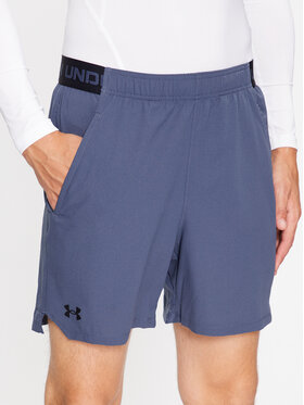 Under Armour Under Armour Szorty sportowe Ua Vanish Woven 6In Shorts 1373718 Szary Fitted Fit