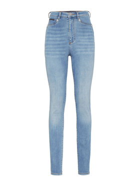 PHILIPP PLEIN PHILIPP PLEIN Jeansy 14879 Světle modrá Jegging Fit