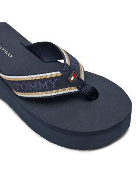 Tommy Hilfiger Japonke Im Platform Beach Sandal FW0FW08236 Mornarsko Modra