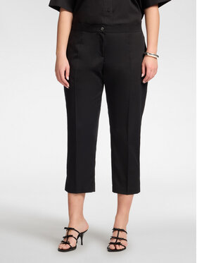 Elena Mirò Elena Mirò Spodnie materiałowe P011P000499N033 Czarny Regular Fit