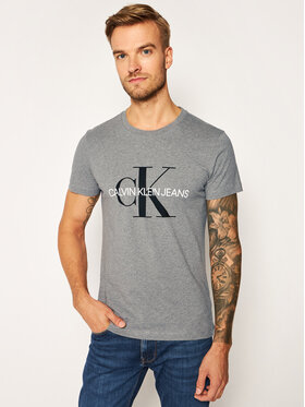 Calvin Klein Jeans Calvin Klein Jeans T-Shirt Core Monogram Logo J30J314314 Grau Regular Fit