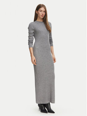 Tommy Hilfiger Tommy Hilfiger Rochie tricotată CableWW0WW52320 Gri Regular Fit