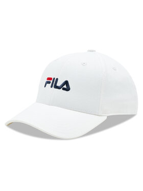 Fila Fila Cappellino Brasov 6 Panel Cap With Linear Logo - Strap Back FCU0019 Bianco