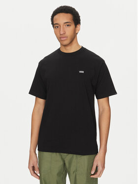 Vans Vans Tričko Left Chest II VN000P1P Čierna Loose Fit