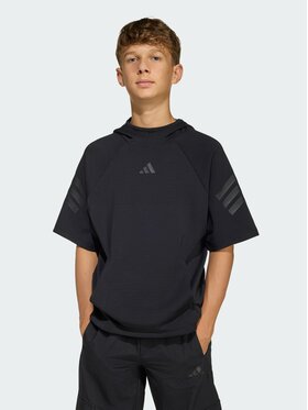 adidas adidas Bluza 158806 Czarny Loose Fit