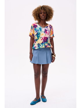 blue shadow blue shadow Szorty Luna Niebieski Regular Fit