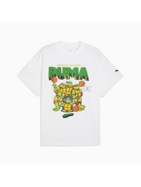 Puma Puma T-Shirt 630929 Biały Regular Fit