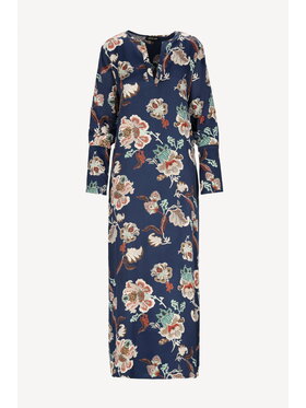 CASTELLANI CASTELLANI Sukienka Japan Granatowy Regular Fit