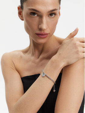Guess Guess Bransoletka JUBB05 214JW Srebrny