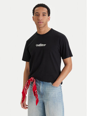 Quiksilver Quiksilver Póló EQYZT08174 Fekete Regular Fit