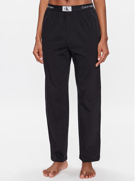 Calvin Klein Underwear Calvin Klein Underwear Spodnie piżamowe 000QS6948E Czarny Relaxed Fit