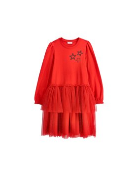 Coccodrillo Coccodrillo Každodenní šaty ZC6129101MER-009 Červená Regular Fit