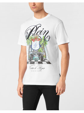 PHILIPP PLEIN PHILIPP PLEIN Tričko 24937 Biela Regular Fit
