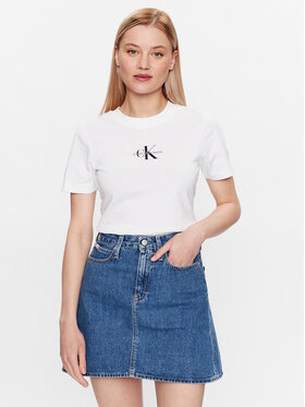 Calvin Klein Jeans Calvin Klein Jeans T-Shirt J20J221426 Weiß Regular Fit