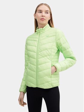 4F 4F Kurtka puchowa 4FSS23TDJAF094-41S Zielony Regular Fit