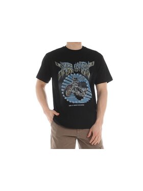 Versace Jeans Couture Versace Jeans Couture Tričko 76GAHE08 76UP601 Čierna Regular Fit