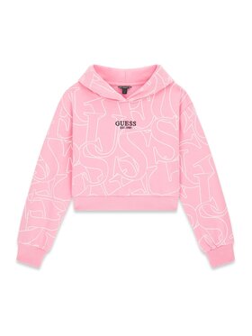 Guess Guess Majica dugih rukava J6YQ10 K3908 Ružičasta Regular Fit
