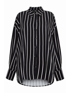 Magda Matyja Magda Matyja Koszula Tamara Shirt Granatowy Oversize