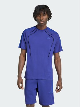 adidas adidas T-Shirt 168108 Niebieski jasny Regular Fit