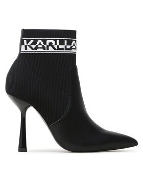 KARL LAGERFELD KARL LAGERFELD Členková obuv KL31353 Čierna
