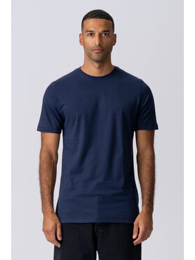 TeeShoppen TeeShoppen T-Shirt 'Basic Collection' Granatowy Regular Fit